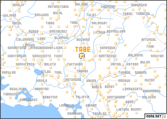 map of Tabe