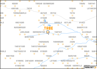 map of Tabe