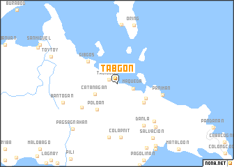 map of Tabgon