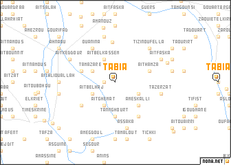 map of Tabia