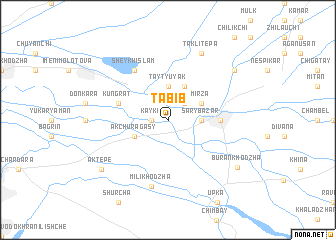 map of Tabib