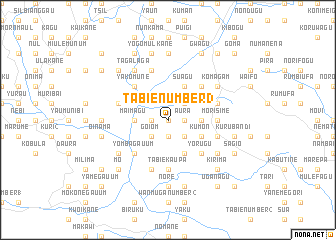 map of Tabie Number 3