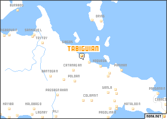 map of Tabiguian
