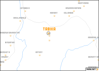 map of Tabika