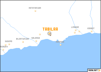 map of Tabilaa