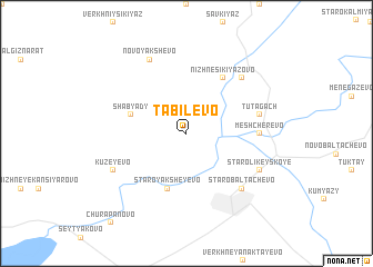 map of Tabilevo