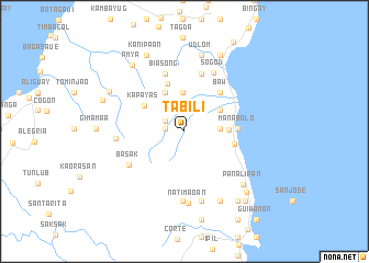 map of Tabili