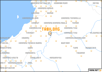 map of Tabilong