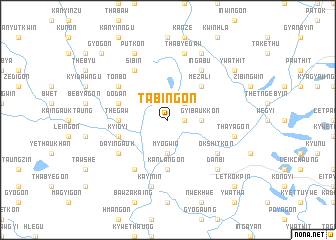 map of Tabingon