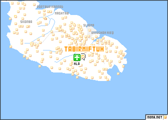 map of Taʼ Bir Miftuħ
