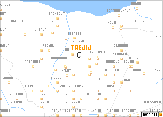 map of Tabjij