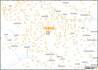 map of Tābka