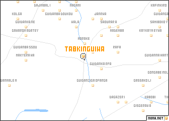 map of Tabkin Guiwa