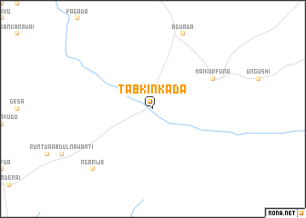 map of Tabkin Kada