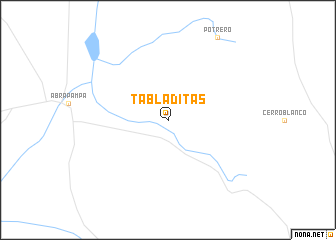 map of Tabladitas