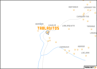 map of Tabladitos