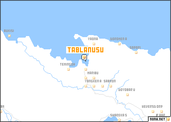 map of Tablanusu