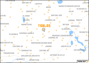 map of Tablas