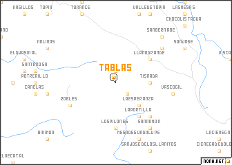 map of Tablas