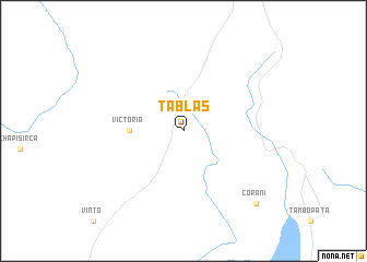 map of Tablas