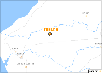 map of Tablas