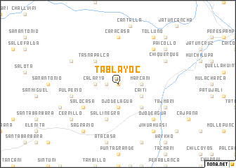 map of Tablayoc