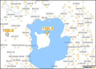 map of Tabla