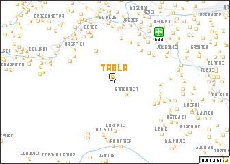 map of Tabla