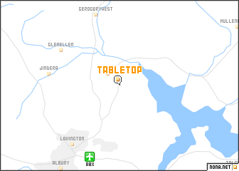 map of Table Top