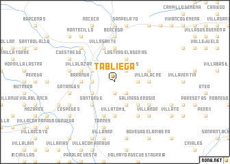 map of Tabliega