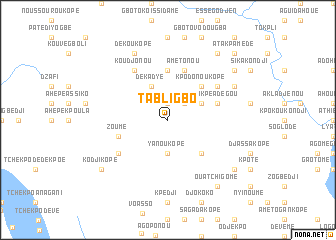 map of Tabligbo