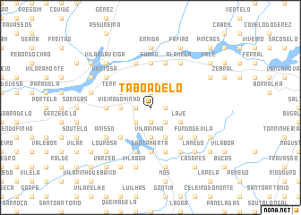 map of Taboadelo