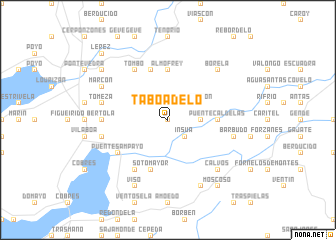 map of Taboadelo