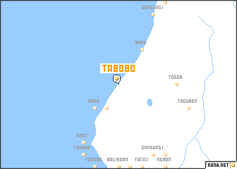 map of Tabobo