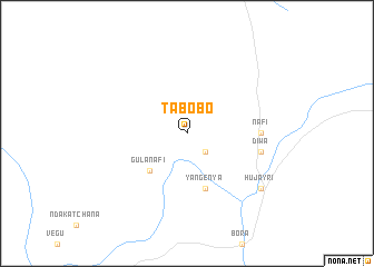 map of Tabobo
