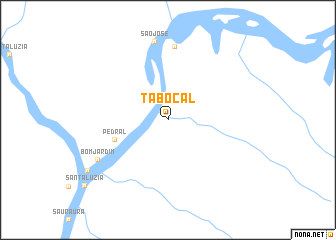 map of Tabocal