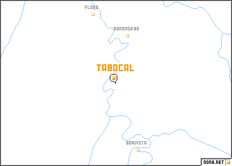 map of Tabocal