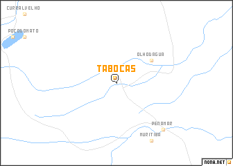 map of Tabocas