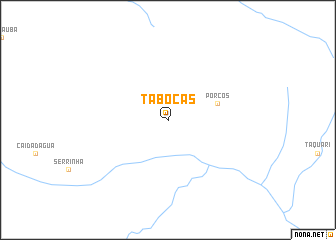 map of Tabocas