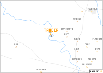 map of Taboca