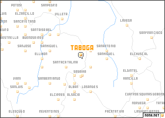 map of Taboga