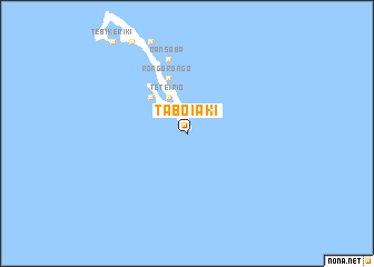 map of Taboiaki