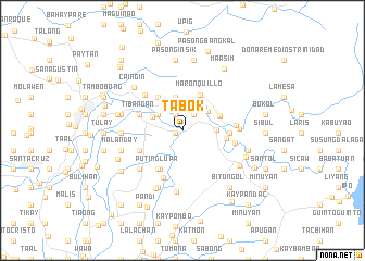 map of Tabok