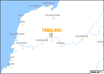 map of Tabolang