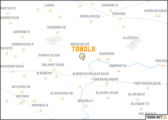 map of Tabola