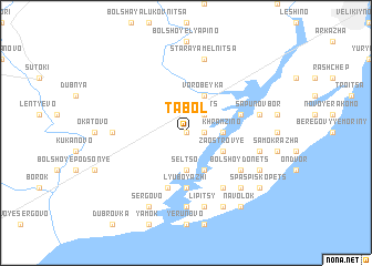 map of Tabol\