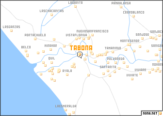 map of Tabona