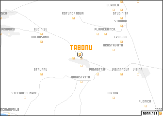 map of Tabonu