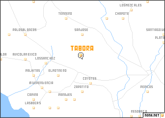 map of Tabora