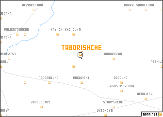 map of Taborishche